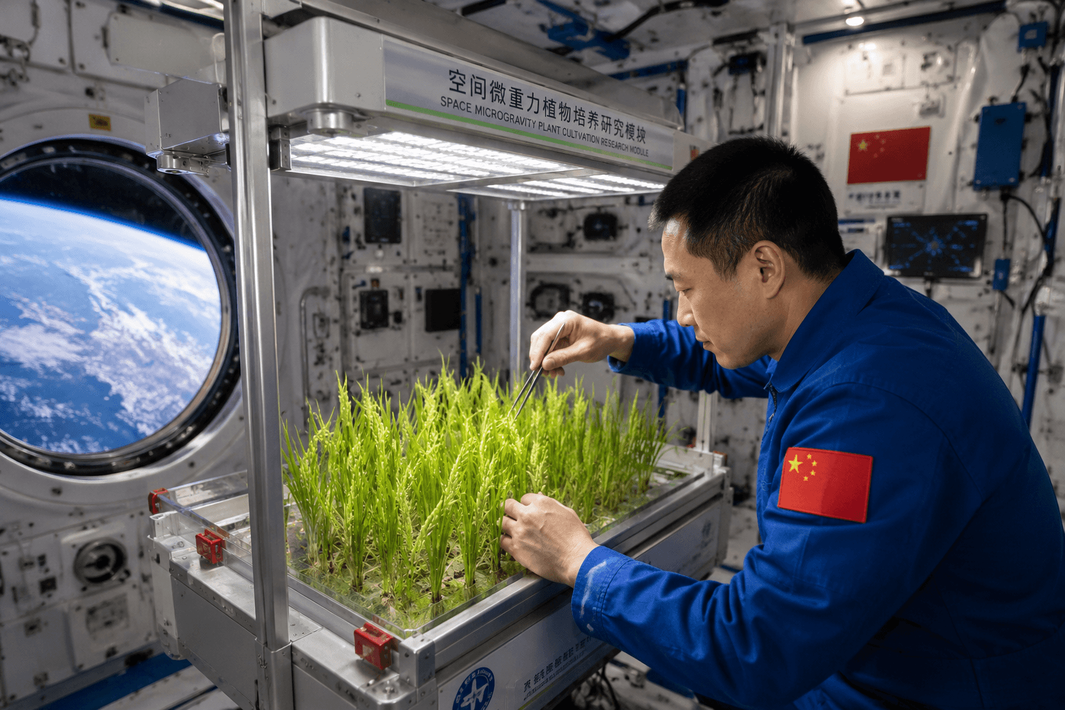 अंतरिक्ष में चावल उगाने का चौंकाने वाला प्रयोग : China Space Farming बदल देगा खेती का भविष्य :