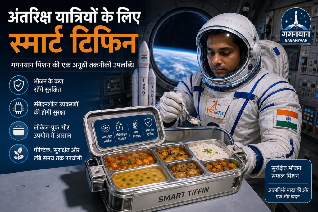 Smart Tiffin for Astronauts: गगनयान मिशन की अनोखी तकनीकी उपलब्धि